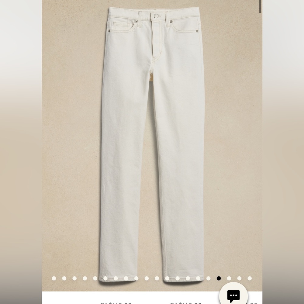Banana republic Jose rise straight jean - size 31 petite